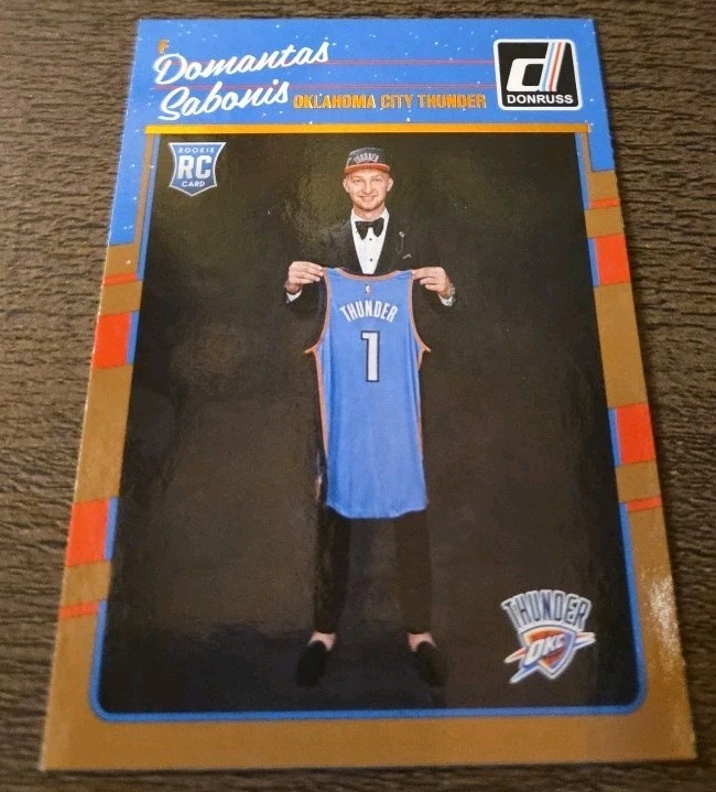 2016-17 Panini Donruss - Rookies Domantas Sabonis #161 (RC)