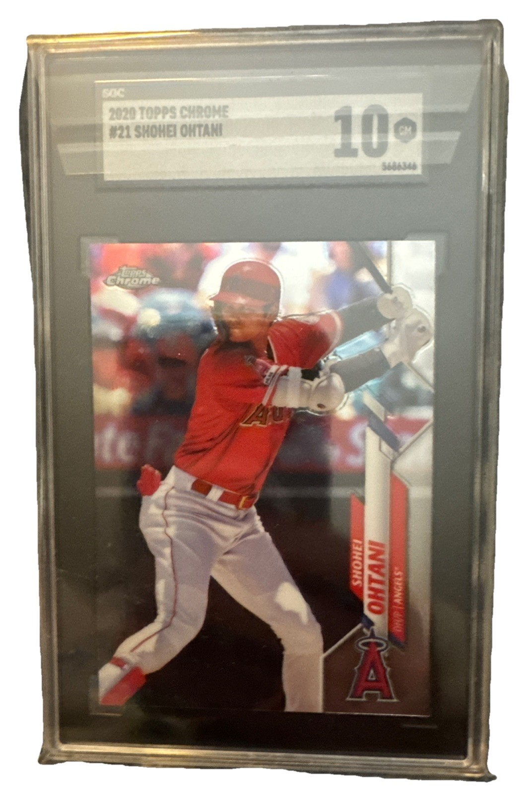 2020 Topps Chrome Shohei Ohtani Angels #21  🔥🔥🔥SGC Graded 10