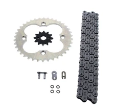 Chain & Sprockets fit Honda TRX250X 250X 1987-1992 O Ring 86L Silver 12/38