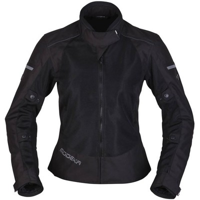 Modeka women's motorcycle jacket Veo Air Lady-summer textile jacket black size 36