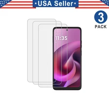 3PK Tempered Glass Protector For Motorola Moto G Power 5G/G Play 2025