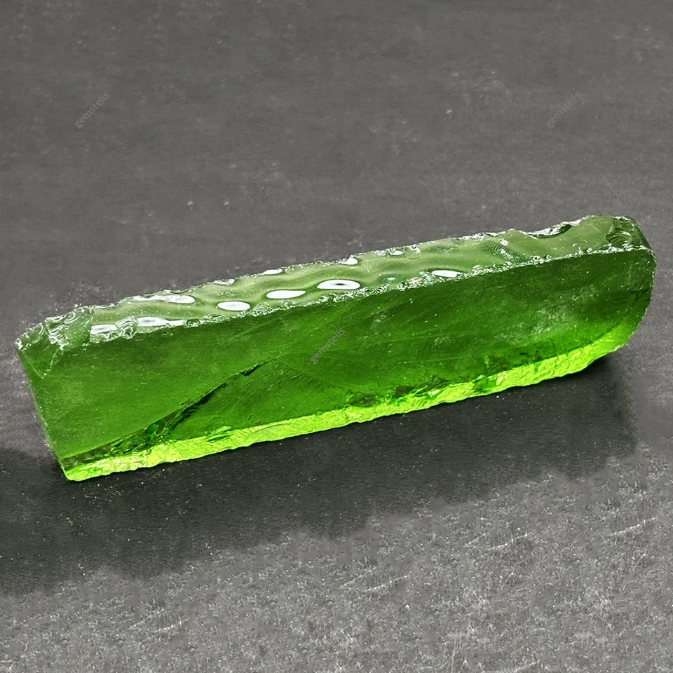AAA++ Green Emerald 505.60 Ct Lab Created Uncut Raw Rough Premium Quality Gems - Image 2 of 4
