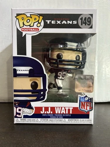 J.J. Watt - Houston Texans - NFL Football Funko Pop 149 With Protector