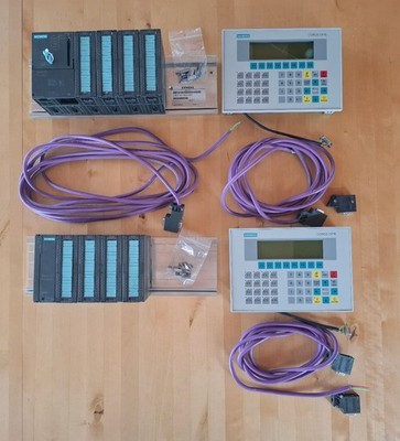 Siemens SIMATIC S7 CPU315 + ET200M + 4xSM321 + 4xSM322 + 2xOP15-C2 Siehe Details