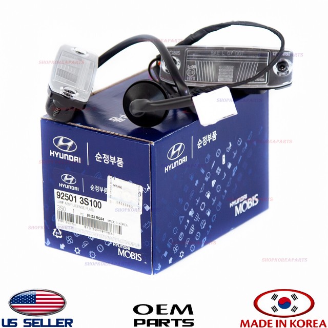 Rear License Plate Light Lamp 925013S100 Hyundai Sonata 20112014 for sale online eBay