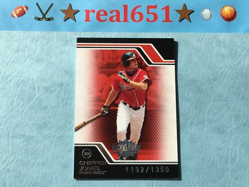 CHIPPER JONES 1993 SP Foil Rookie | Refractor | Serial #'d | Elite HOF | U-Pick - Picture 163 of 200