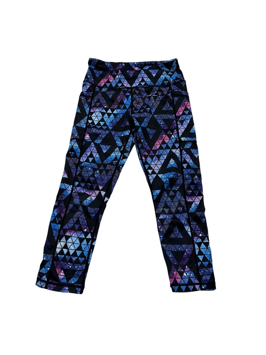 Constantly Varied Gear CVG capri Leggings XS Geometric Abstract Multicolored