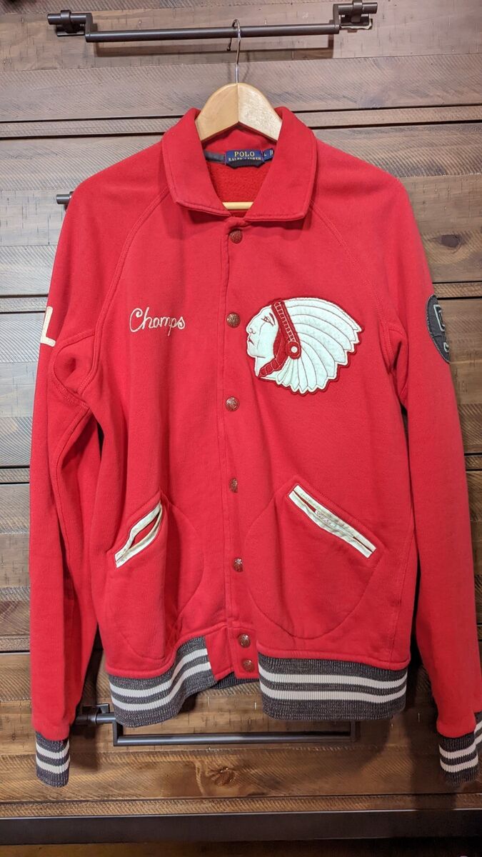 Polo Ralph Lauren Indian Chief Varsity Football Jacket Polo Ralph Lauren Indian Chief Varsity Football Jacket