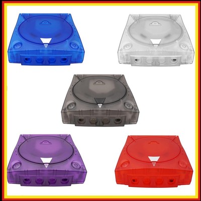 Game Console Anti-Scratch Case for SEGA Dreamcast DC Translucent Protector Case