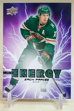 2019-20 UD Series 1 Pure Energy #PE-21 Zach Parise - Minnesota Wild