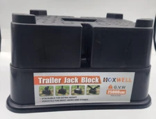 TUFF-Block by Dock N Stow Trailer Jack Blocks for RV Camper, 5th Wheel, 25000LB