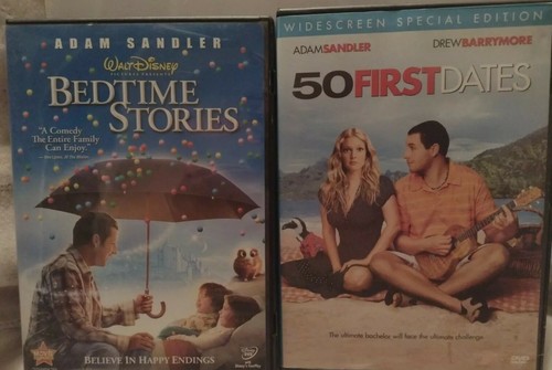 Adam Sandler DVD Lot: Bedtime Stories, 50 First Dates, Waterboy, Zohan 4 Discs - Picture 3 of 11