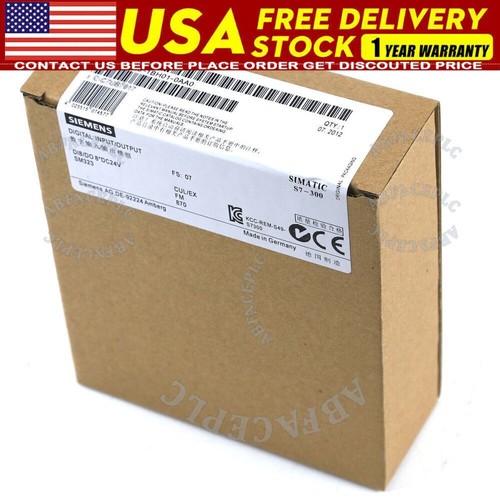 6ES7 323-1BH01-0AA0 SIEMENS 6ES7323-1BH01-0AA0 S7-300 Digital Module New in Box-
