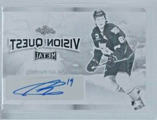 2016-17 Leaf Metal NOLAN PATRICK Black Printing Plate 1 of 1 Vision Quest VQ-NP4