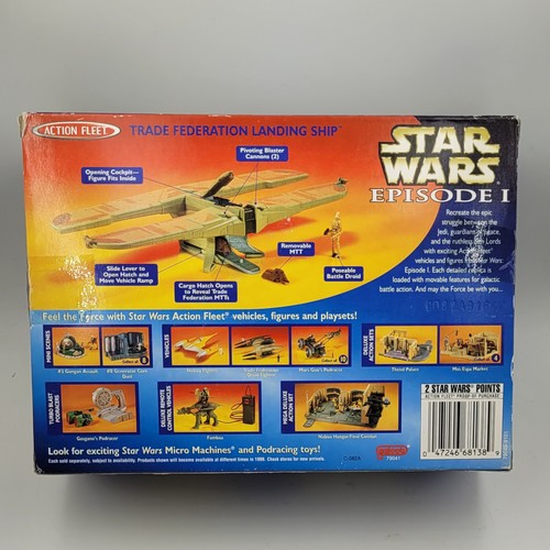 Star Wars Micro Machines Action Fleet Trade Federation Landing Ship (Sealed) Ep1 - Picture 4 of 6