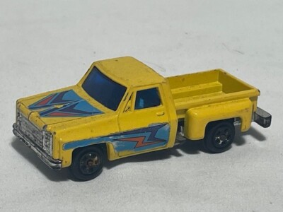 Yat Ming 1970's Chevrolet Step-Side Pickup Truck, Yellow,  Hong Kong, 1/64