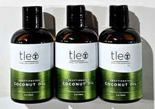 3 Pack tle Total Life Essentials Fractionated Coconut Oil For Topical Skin Care