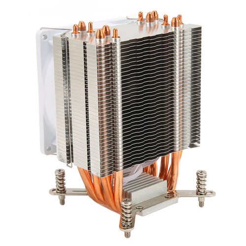 CPU Air Cooler 6 Heat Pipes 3pin 12VDC 48CFM 22dB Hydraulic Bearing CPU Cool New - Afbeelding 8 van 22