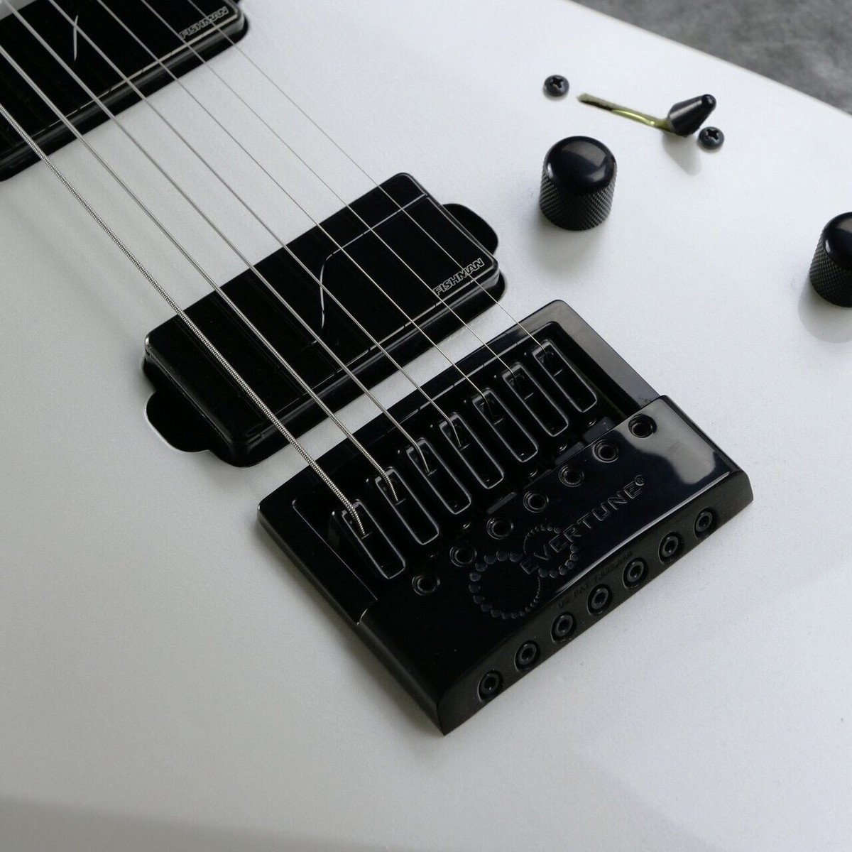 【エリス】エナジーマーカー　E-57.60 2枚セット ESP E-II M-II 7B ET Pearl White Electric guitar 7 strings w
