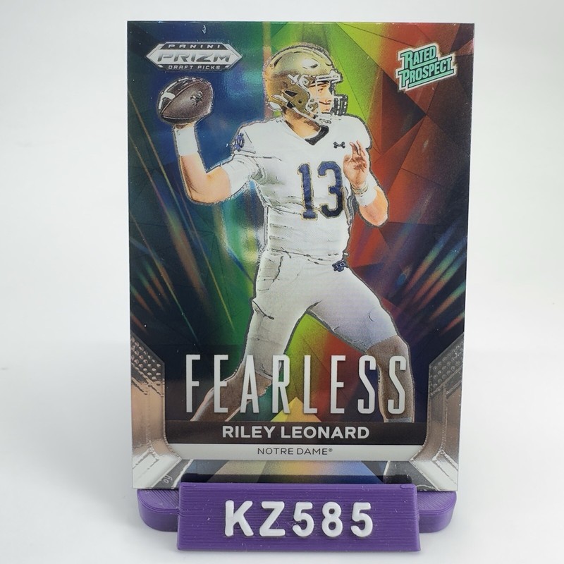 2024 Panini Prizm Draft Picks - Fearless #F-RL Riley Leonard (RC)