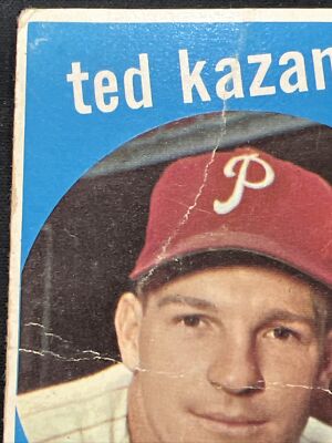 1959 Topps - #99 Ted Kazanski Creased P852 | eBay