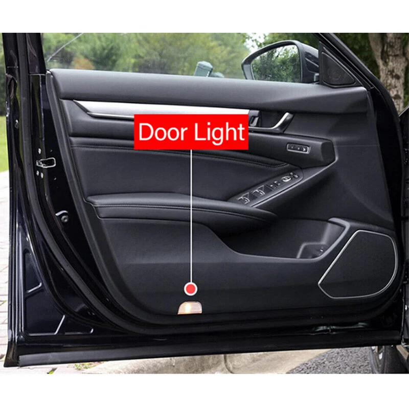 2x HD Colorfast Luz Puerta Coche Fantasma Proyector Láser para Honda Accord 2013-2022 Foto 3 de 4