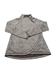 Maurices Women Maroon Long Sleeve 1/4 Zip Pullover Sweatshirt Size Medium