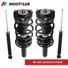 Set(4) Front+Rear Shock Absorber Struts Assembly For Volkswagen CC Passat Rabbit