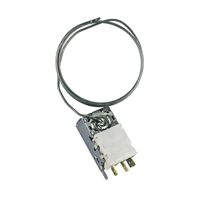 Thermostat K59-L2170 Ranco 800mm Kapillarrohr 3x6,3mm AMP Zanussi 226237703/5 Or