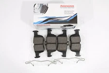 Asianautos Full Ceramic Rear Brake Pads With Hardware For Lincoln Nautilus 19-23