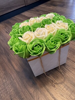   Seifenrose in edler Geschenkbox   Das perfekte Geburtstagsgeschenk!  