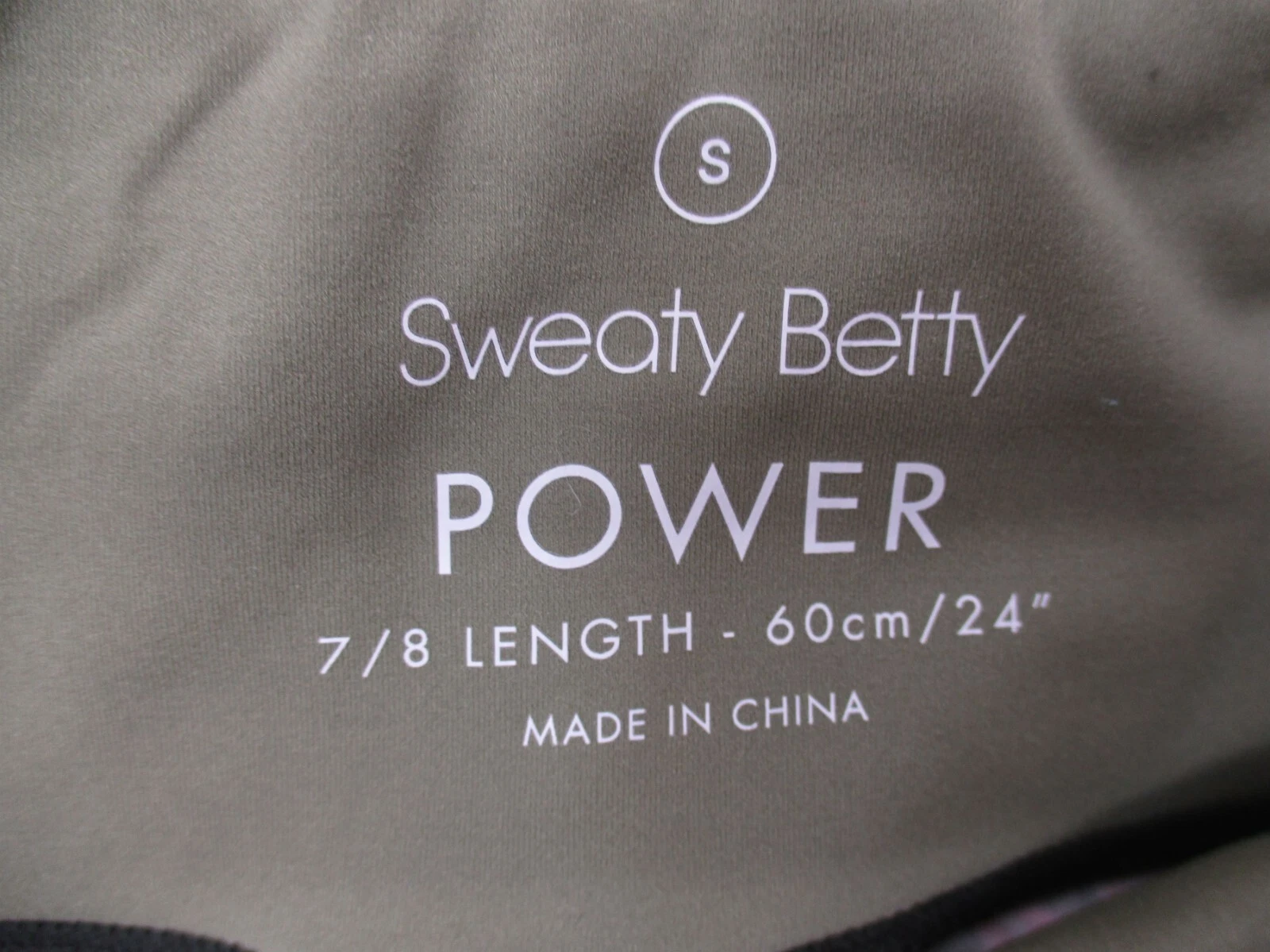 sweaty-betty power stretch pull on athletic cropped leggings