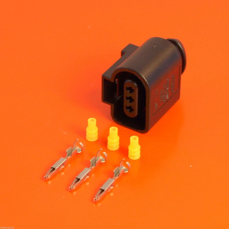 VW AUDI VAG - 3D0 973 703 - 3 Pin Sealed Female JPT Connector Kit 