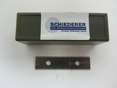 CNC-SCHIEDERER 10x HM-Wendeplatten / Wendemesser 49,5x12x1,5 mm Z4 35° 2 Loch Made in Germany