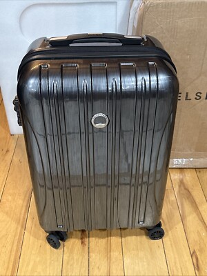 DELSEY Paris Helium Aero Hardside Expand  Luggage Spinner Charcoal 21 