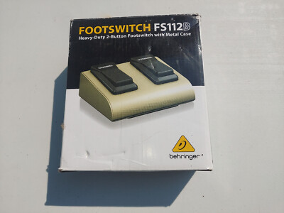 23LL34 BEHRINGER FS112B FOOTSWITCH, NEW