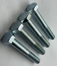 M10-1.50 x 70 Class 10.9 Hex Cap Screws Bolts Zinc Plated Qty.4 (23D129)