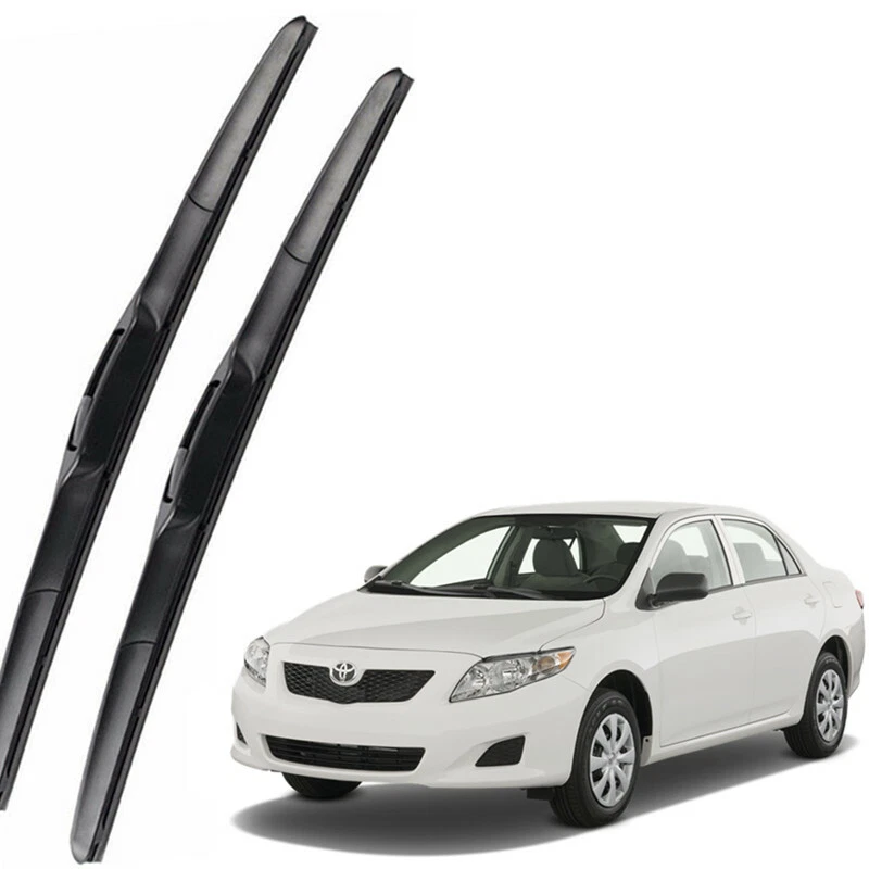 Toyota corolla on sale wiper blades size