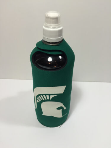 Michigan State Spartans Logo Neoprene 1/2 Liter Water Bottle Cover Holder