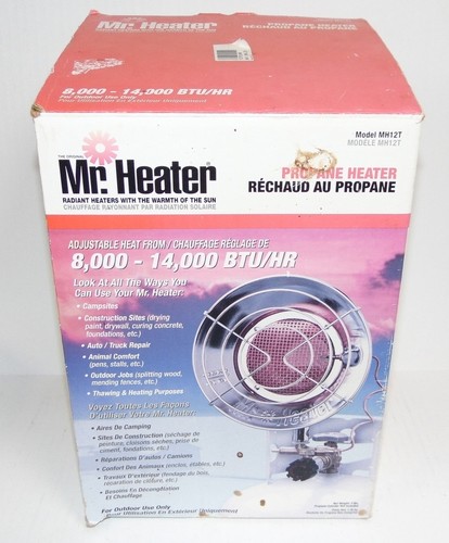 Mr. Heater MH12T Propane Tank Mount Heater 8,000-14,000 BTU