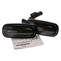 Seiten Blinker Blinkleuchten LED Schwarz FüR Land Rover Freelander I L314 98-06