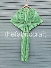Women s Boho Kaftan Dress Long Maxi Gown Beachwear, One Size Fits All