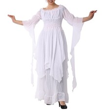 Medieval Renaissance Women Dress Victorian Party Fancy Ballgown Costume