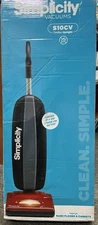 Simplicity Freedom Cordless Upright Vacuum S10CV RED Brand New still in box