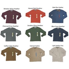 Member's Mark Men's Waffle Knit Long Sleeve Pocketed Thermal Henley