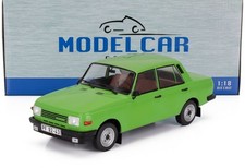 MODELLINO AUTO EPOCA STATICO WARTBURG 353 1967 VERDE MODELLISMO SCALA 1:18