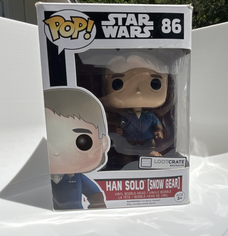Funko Star Wars Han Solo Snow Gear Loot Crate Exclusive Pop! Vinyl #86