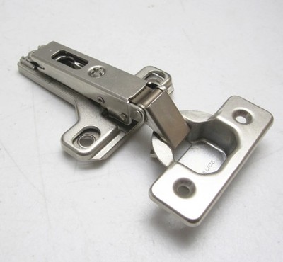 Salice 2P8 Cabinet Door Hinges w/ H01 Face Frame Mounting Base Plate, Self Close