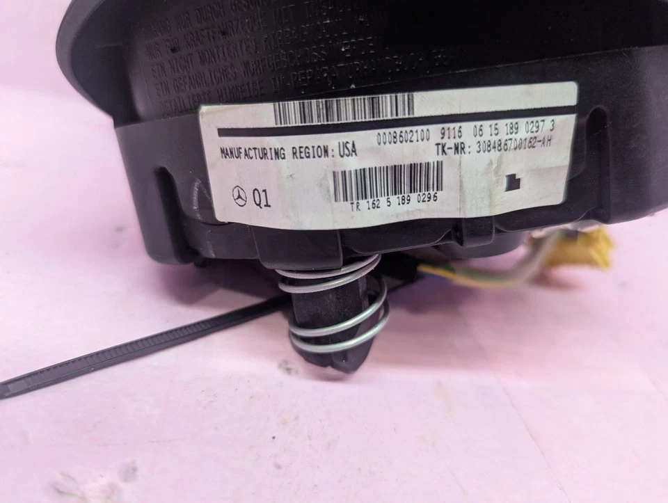 Driver Air Bag 205 Type Sedan Front Driver Fits 2018 MERCEDES C-CLASS  - Изображение 3 из 4