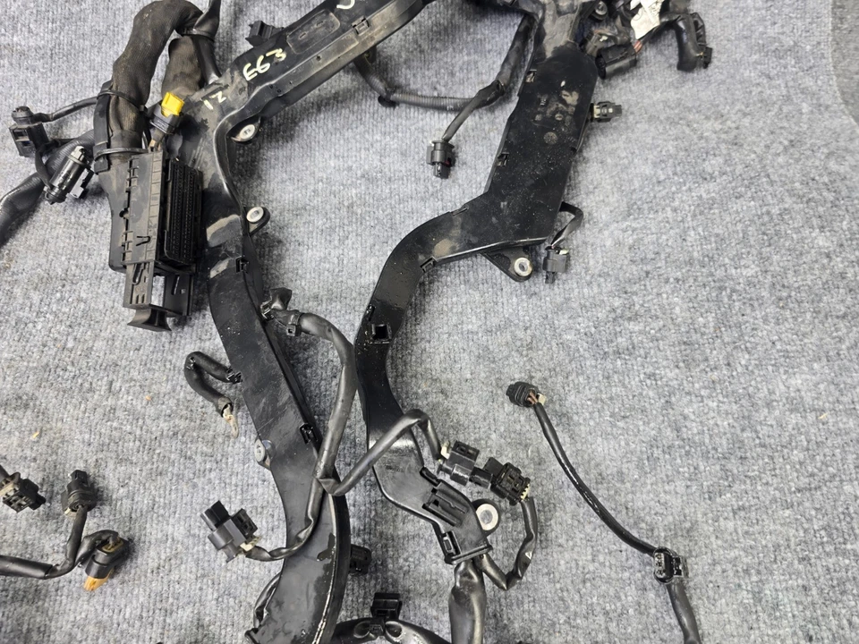 CONJUNTO ARNÉS CABLEADO MOTOR MERCEDES W218 S550 E550 CLS550 M278 OEM Foto 4 de 4